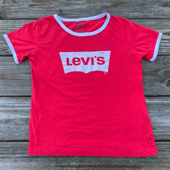 Levi's Other - Levis Kids Shirt Red Round Neck Tee Size M (10-12 years ) (140-152cm)